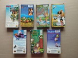 Lot 7 Casete VHS TGM / Comedie / Crăciun - Defecte cutii (Preț mic)