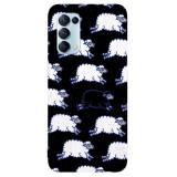 Husa compatibila cu Oppo A54 5G model Black sheep, Silicon, TPU, Viceversa, Transparent, Carcasa