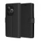 Husa pentru Realme GT 6T / GT 6, Techsuit, Leather Folio, Neagra