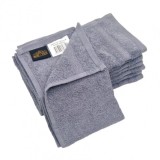 Set 5x Prosop de maini 50x85cm Model Ashley 390gr/mp 40146ET Gri JGR Bumbac