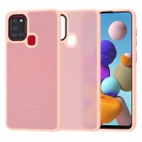 Husa Samsung Galaxy A21s Techsuit HaloFrost&Atilde;&sbquo;&Acirc;&nbsp;Series, roz