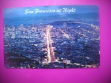 HOPCT 7783 NOCTURNA -SAN FRANCISCO CALIFORNIA -STAMPILOGRAFIE/FRANCATURA-SUA-AMERICA DE NORD -CIRCULATA, Printata