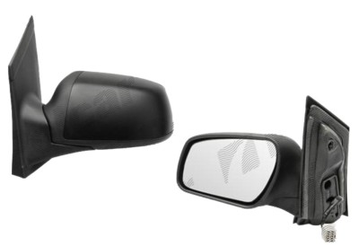 Oglinda exterioara Ford Focus 2 (Da ) 11.2004-01.2008 partea dreapta View Max crom convex carcasa prevopsita grunduita reglare electrica cu incalzire foto