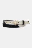 Kurt Geiger London curea de piele culoarea negru, 9693401129
