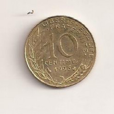 Moneda Franta - 10 Centimes 1996 v1