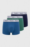 Pepe Jeans boxeri 3-pack barbati, culoarea albastru marin