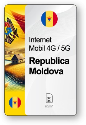 eSIM Internet Republica Moldova, valabil 30 zile, trafic Nelimitat foto