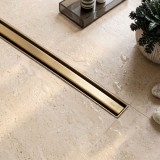 Rigola dus REA Neox Slim Pro Auriu Periat 80 cm Otel Inoxidabil AISI 304 Slim