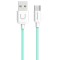 Cablu de date USB - USB Type-C Usams U Turn SJ099 Turquoise