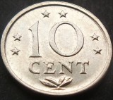 Cumpara ieftin Moneda exotica 10 CENTI - ANTILELE OLANDEZE (Caraibe), anul 1980 * cod 551