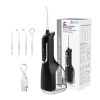 Irigator Oral Profesional pentru Dus Bucal, Sofia CONCEPT&reg;, 5 Trepte, IPX7, 2200mAh, 330 ML, Black