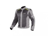 Jacheta Moto Barbati Nordcode FIGHT AIR PRO WP, Impermeabila, Vara, Gri, Protectii CE Level 1/2, Marimea L