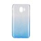 Husa Pentru SAMSUNG Galaxy J4 2018 - Luxury Shining TSS, Argintiu/Albastru