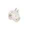 R-48/Z Conector AC supply splitter Layout 2P+PE white TIMEX-ELEKTRO