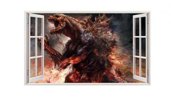 Sticker decorativ cu Dinozauri, 85 cm, 4359ST