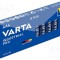 Baterie alcalină AAA 1,5V nere&icirc;ncărcabilă VARTA MICROBATTERY &Oslash;10,5x44,5mm