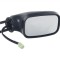 Oglinda exterioara Rover Mg 200 (Rf), 11.1995-03.2000, partea Dreapta, culoare sticla crom, sticla convexa, cu carcasa neagra, cu incalzire , ajustar