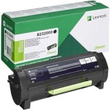 Lexmark original toner B232000, black, 3000str., return