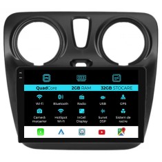 Navigatie Dedicata Dacia Dokker Lodgy (2012-2020),Incell 9Inch, 2Gb Ram, 32Gb Stocare, Carplay