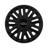Set 4 capace roti 14 inchi (R14) compatibile AUDI, Model 217 Black