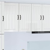 vidaXL Dulap de bucătărie Alb lucios 40 x 31 x 80 cm Lemn compozit 885029