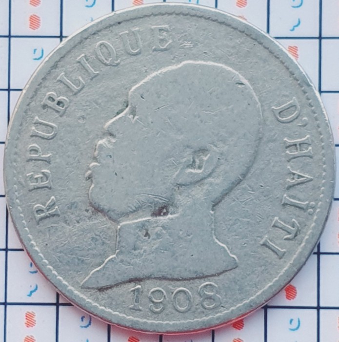 Haiti 50 Centimes 1908 - km 56 - A031