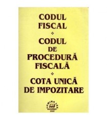 colectiv - Codul fiscal - Codul de procedura fiscala - Cota unica de