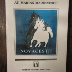 NOVACESTII-AT. MARIAN MARIENESCU( DEDICATIE , AUTOGRAF )