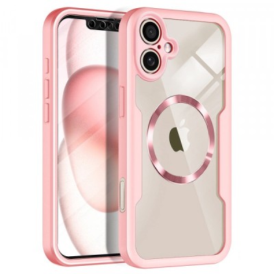 Husa MagSafe pentru Apple iPhone 17, Techsuit, ColorVerse 360, Roz foto