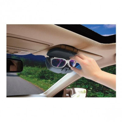Suport ochelari cu fixare parasolar Automax, dimensiuni Interior 150 x 63 x 45 mm foto