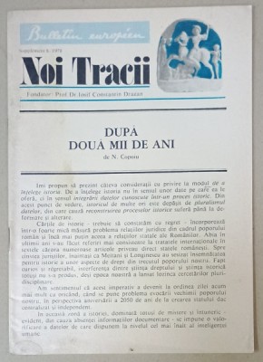 NOI TRACII , REVISTA FONDATA DE JOSIF CONSTANTIN DRAGAN , NR.5, 1978 foto