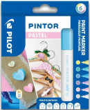 Set Pintor Pastel M Mix 6 culori set, Pilot