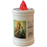 Candela electronica CE 70 alb 6x11cm DNC32779