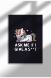 sarcasm22|Poster cu citat sarcastic cu animale amuzante, imprimare digitală pe p&acirc;nză, artă murală fără ramă | A4 (21 x 29.7 cm) - sarcasm22