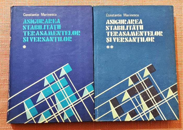 Asigurarea stabilitatii terasamentelor si versantilor 2 Volume - C-tin Marinescu