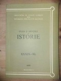 Studii si articole de istorie XXXIX-XL