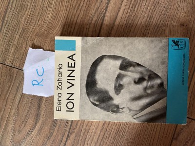 Elena Zaharia - Ion Vinea Rc foto