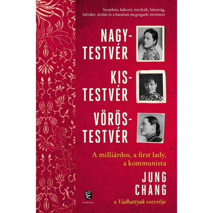 Nagytestv&eacute;r, kistestv&eacute;r, v&ouml;r&ouml;stestv&eacute;r - A milli&aacute;rdos, a first lady, a kommunista - Jung Chang