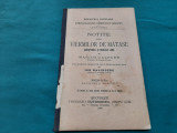 NOTIȚE ASUPRA VIERMILOR DE MĂTASE*CREȘTEREA ȘI BOALELE LOR/ MARIUS GALFARD/1905