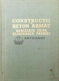 Constructii de beton armat. Realizate dupa eliberarea patriei - 1959 - Andrei Andrei ($W59), Tehnica