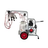 EMT. Aparat de muls vaci EMT, un bidon aluminiu 20 litri, 2 posturi EMT2+1A20