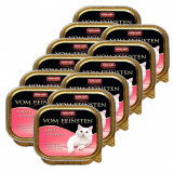 Cumpara ieftin Pateu Animonda Vom Feinsten Adult Cats - cu inimă de curcan 12 x 100g