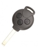 Set 2 bucati - Carcasa cheie Topautochei&amp;#174; compatibila cu Smart Fortwo 451 2007 2008 2009 2010 2011 2012 2013
