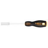 Maner lung pentru biti NEO TOOLS, ergonomic, cu lama din otel carbon