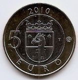 Finlanda 5 Euro 2010 (Provinciile Finlandei - Satakunta) KM-156 (2), Europa