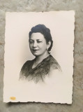 Foto MARIA GEORGESCO anii 30-40 Opera Romana Bucuresti semnatura 8,5 x 6,5 cm