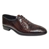 Pantofi eleganti barbati din piele naturala croco lac - Donato Maro