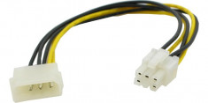 Cablu alimentare EATX12V 6 pin tata - Molex - 128202 foto