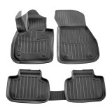 Cumpara ieftin Set Covorase Auto Cauciuc TPE Umbrella pentru BMW X1 (F48) 2015-2022, Negru, Cu Bordura 3cm, Anti-Alunecare