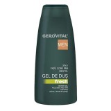 Gel de dus Fresh 3 in 1 Men, 400ml, Gerovital